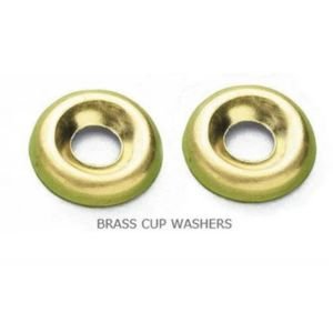Brass cup washers