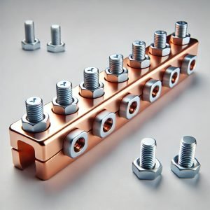 Copper grounding bars Copper ground blocks terminal blocks