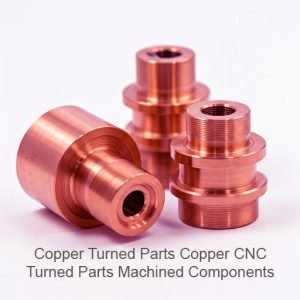 Copper CNC turned parts Turned Components