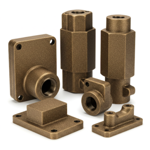 Bronze permanent mold casting Bronze casting