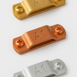 Brass-and-Copper-Pressed-tape-Clips-Aluminum-pressed-Tape-Clips