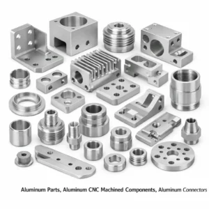 Aluminum Parts, Aluminum CNC machined Components, Aluminum Connectors
