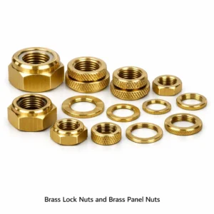 Brass Lock Nuts and Brass Panel Nuts