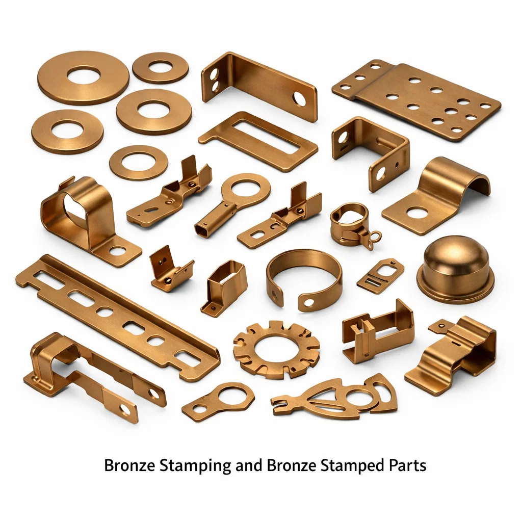 Bronze Stamping and Bronze Stamped Parts