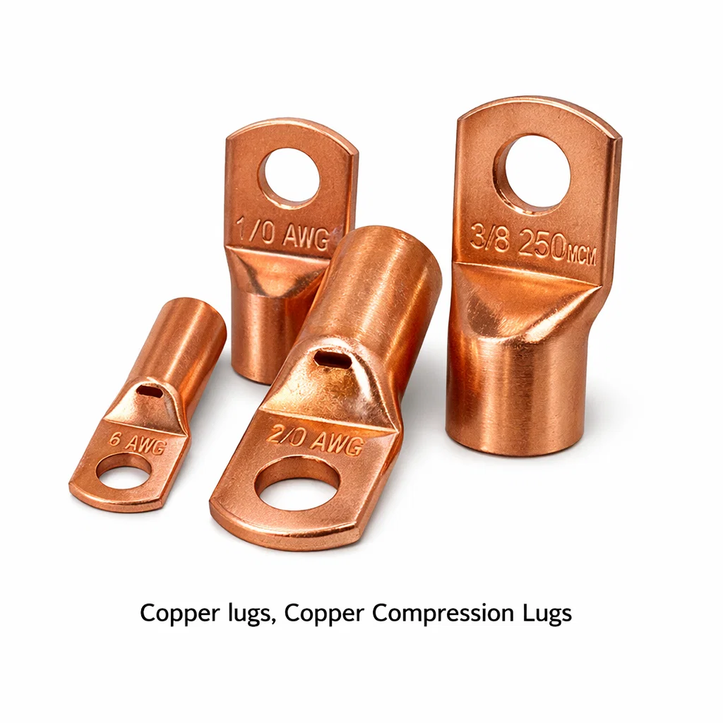 Copper Lugs, Copper compression Lugs