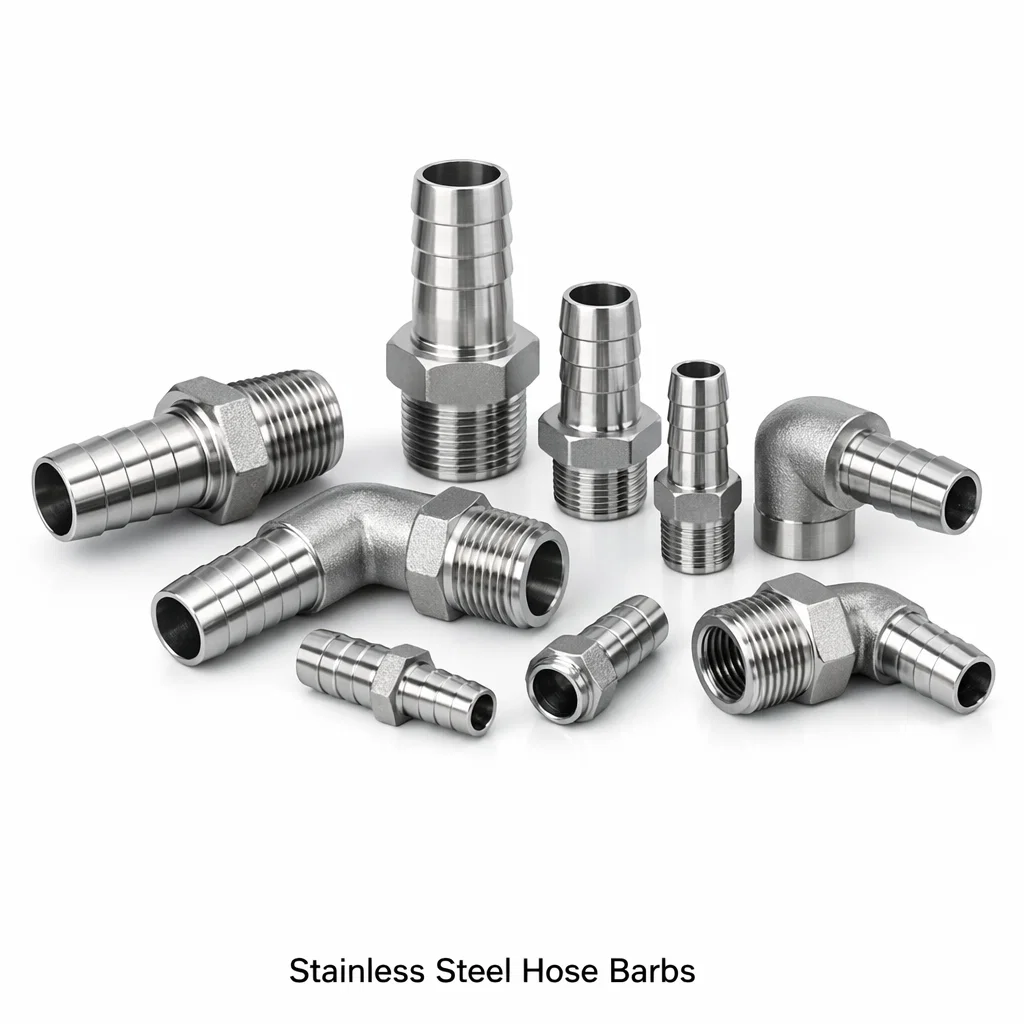 Stainless Steel Hose Barbs