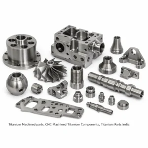 Titanium Machined parts, CNC Machined Titanium Components, Titanium Parts India